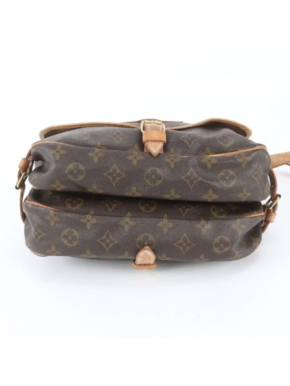 Louis Vuitton Monogram Saumur 30 Leather Shoulder Bag Crossbody